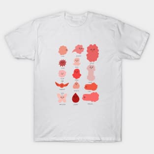 Breath type chart T-Shirt